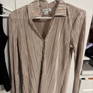 Rachel Zoe Shimmering Blush Top